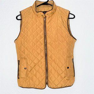 Chocolate Brand Women's Light Quilted Vest Brown Size M
